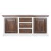 Buffet - 180x46x83 cm - Bois de manguier - 3 tiroirs - 2 portes