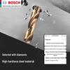 BOSCH HSS-CO Cobalt Twist Drill Bit for Metal CN plug (adapter included)