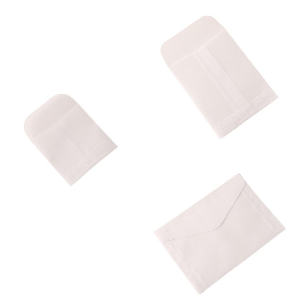 Semi Clear Transparent Envelope Scrub Card Packing Bag Fresh Blessing Thank Envelope  Greeting Card