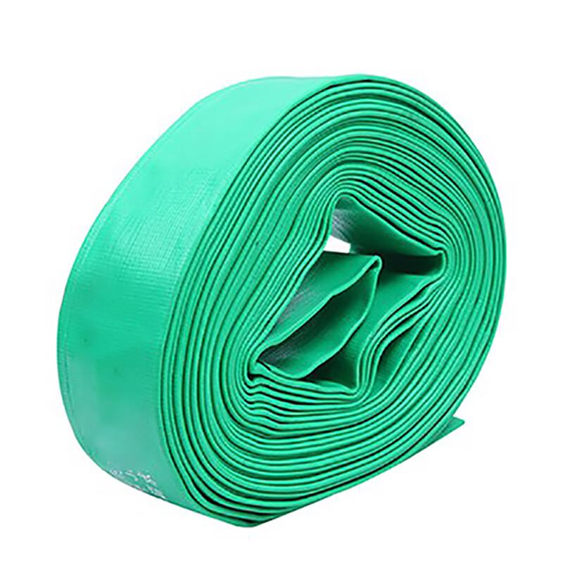 Koruicai PVC Layflat Water and Sludge Hose 2.5 inch (65mm ID) x 45m