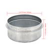 2.44 Bearing Grease Cover Dust Cap Trailer Axle Wheel Hub with Rubber Plug Compatible with Dexter Compatible with Boat Trailer