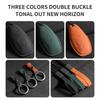 Car Key Case for Hongqi Models: H6, HS5, H5, H9, EH7, HS3, HQ9 - Interior Flocking with Buckle
