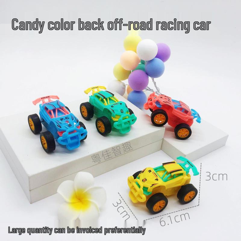 Mini Pull-Back Fire Truck Toy for Kids - Popular Street Vendor Gift