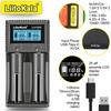 LiitoKala Lii-CH4 Smart-Ladegerät für 18650/21700/26650/AA/AAA/Ni-MH/Li-ion, 1,2V/1,5V 4-Schacht Schnellladung, USB-C, Automatische Erkennung