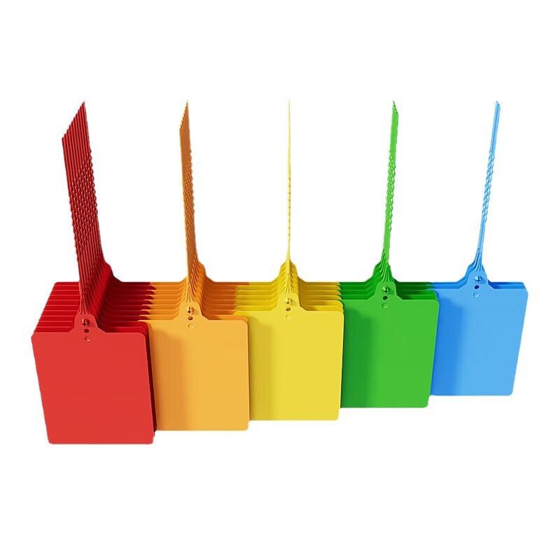 Huga Logistics Anti-Tamper Disposable Security Tags (100 Pack)