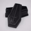 6/10pcs Coffin Box With Lids Halloween Decorations Mini Black Coffin Box Coffin Treat Candy Box Halloween Coffin Box For Party