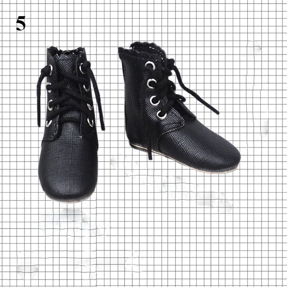 PU Leather 6 Styles 1/3 Differents Color Play House Accessories PU Leather Shoes 60cm Doll Boots