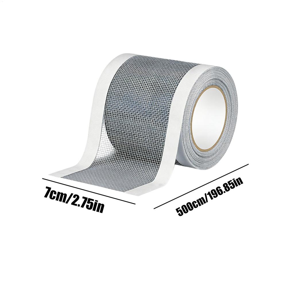 

Screen Repair Mesh Tape DIY Cuttable Waterproof Precise Window Screen Repair Mesh Tape for Home Bedroom Living Room Bathroom