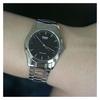 Casio CASIOSTANDARD Series STANDARD Pointer Series Classic Pointer Series Quartz Movement Japanese and Korean Watch Men's Watch Black MTP-1275D-1A