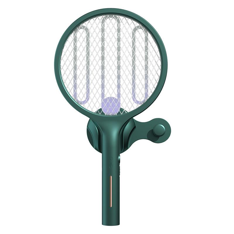 3 IN 1 LED Mosquito Killer Lamp 3000V Electric Bug Zapper Insect Killer USB Rechargeable Fly Swatter Trap Anti Mosquito Flies