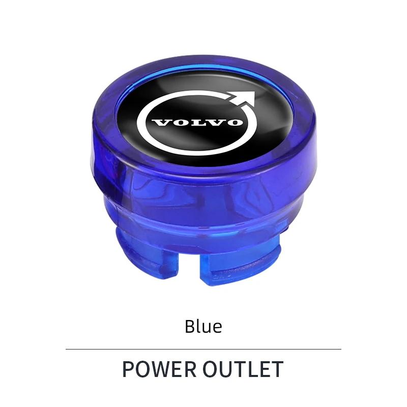 Car Cigarette Lighter Cap Auto Lighter Dust Proof Cover Accessorie For Volvo Rdesign XC60 XC90 XC40 V50 V60 V40 S60 C30 V70 S90