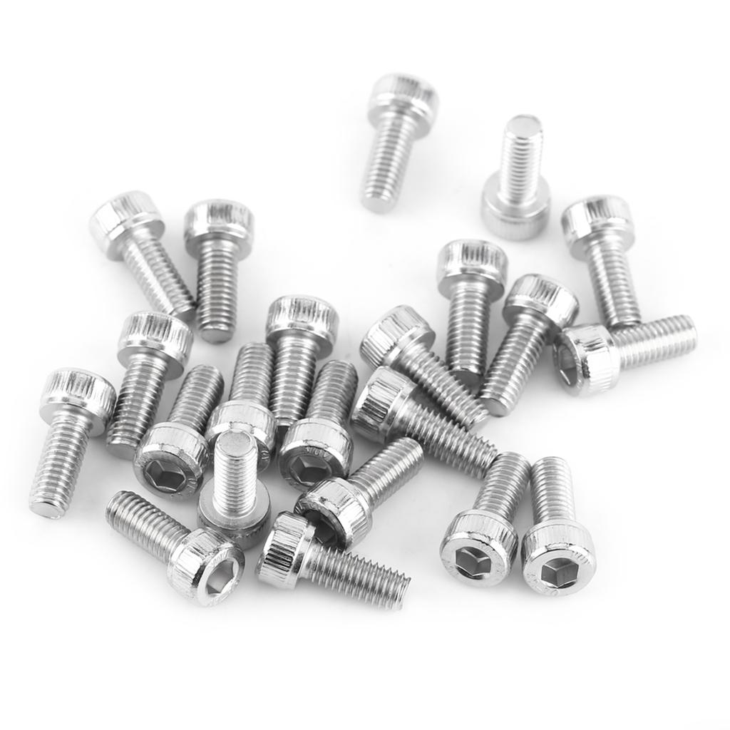 304 Stainless Steel Hex Socket Hd Thrd Screws Fastener (M5*10)