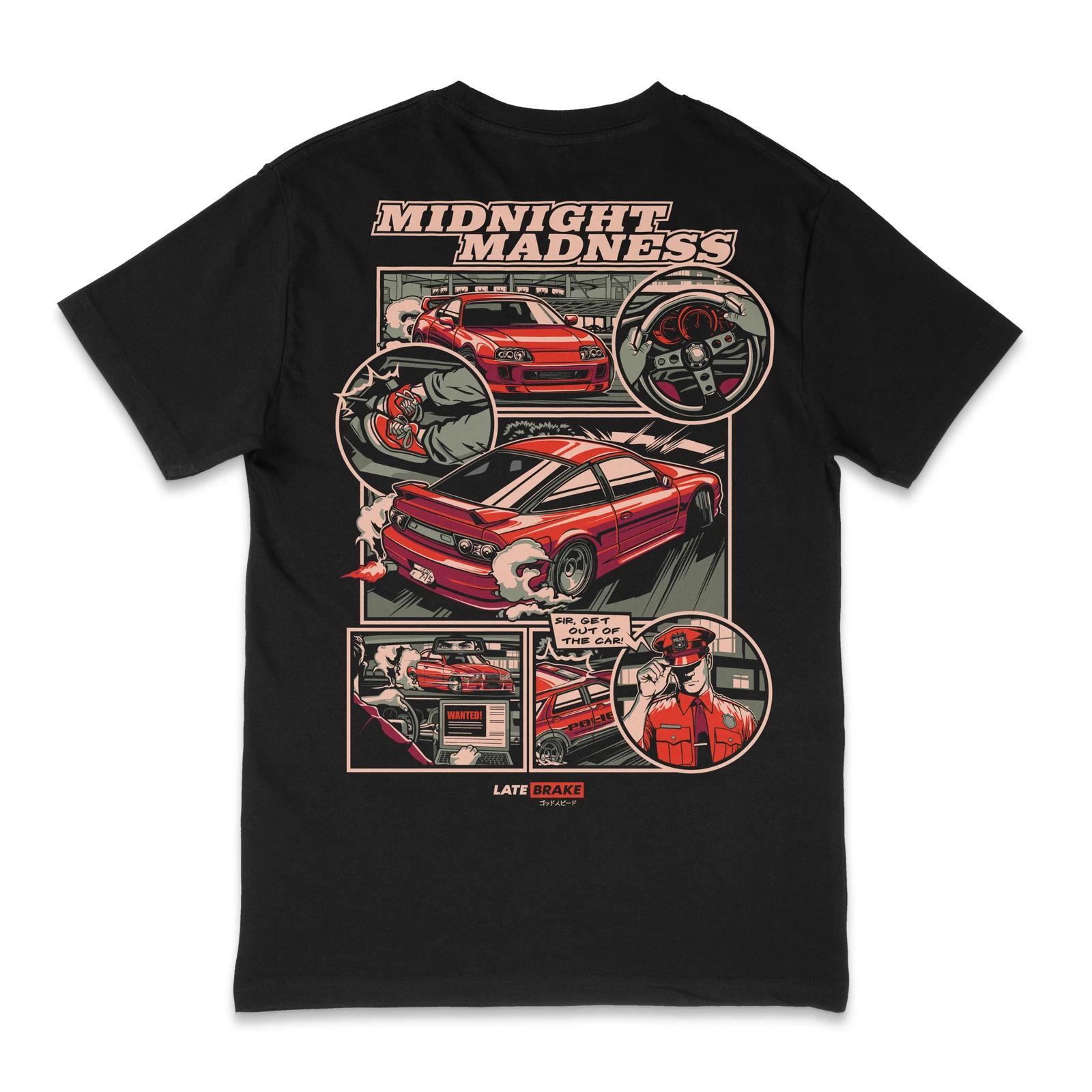 Midnight Madness Late Brake T-Shirt S