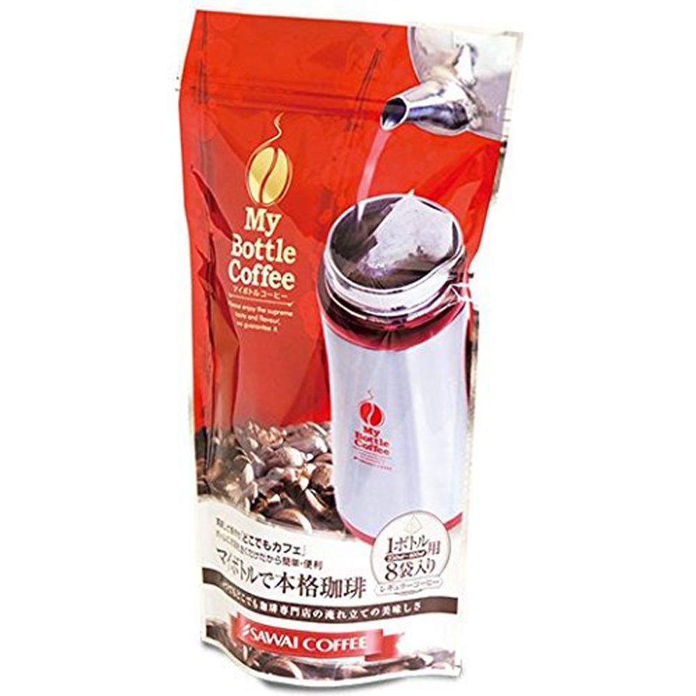 

Sawai Coffee Specialty Shop Anywhere Cafe Bottle Coffee Bag 8 упаковок My Bottle Mild Blend (64 шт.)