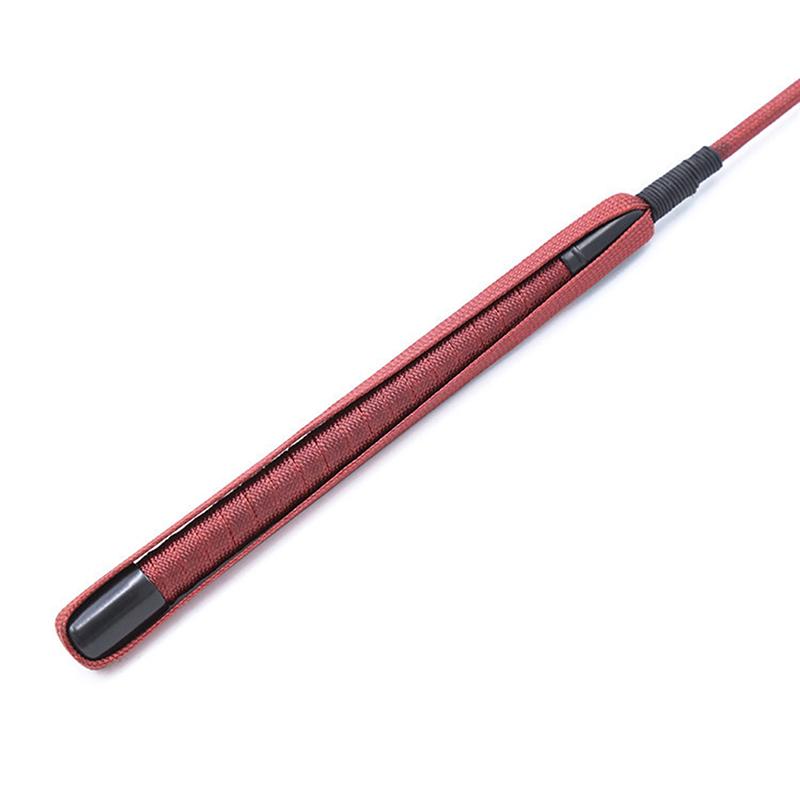 Pu Leather Long Straight Whip Flogger Paddle Horse Whip Training Riding Crop Whip With Anti-Slip Grip Equestrianism Horsewhip