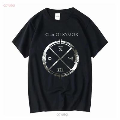 Clan Of Xymox T Shirt Alt Rock Goth Dark Wave Band Long or Short Sleeves Vintage Washed Designer Clothes Casual Streetwear
