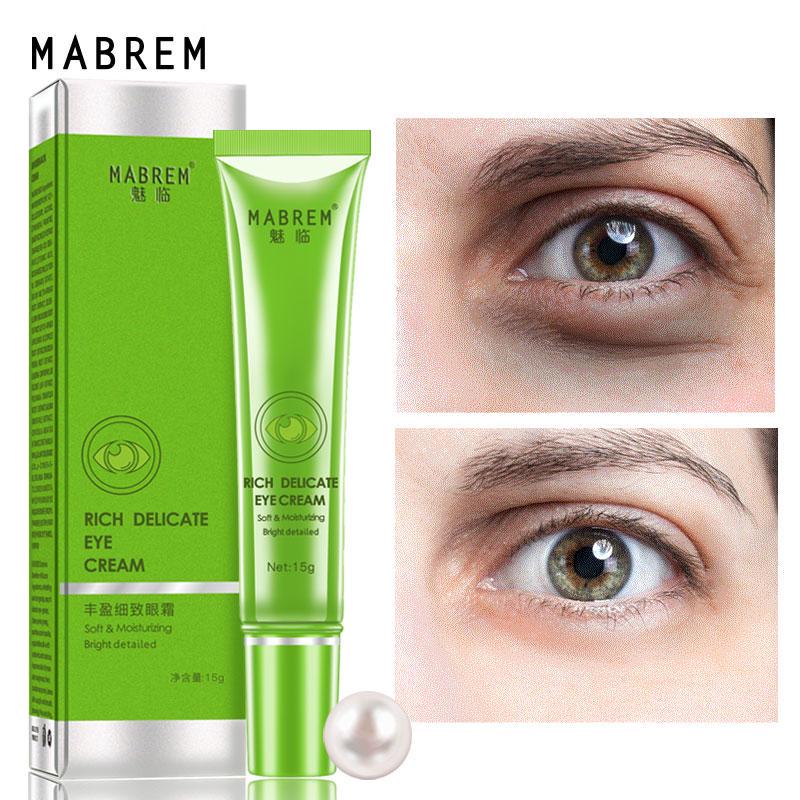 Rich And Delicate Eye Cream Anti-Wrinkle Anti-aging Peptide Collagen Repair Remover Dark Circles Fat Granule Moisturizing