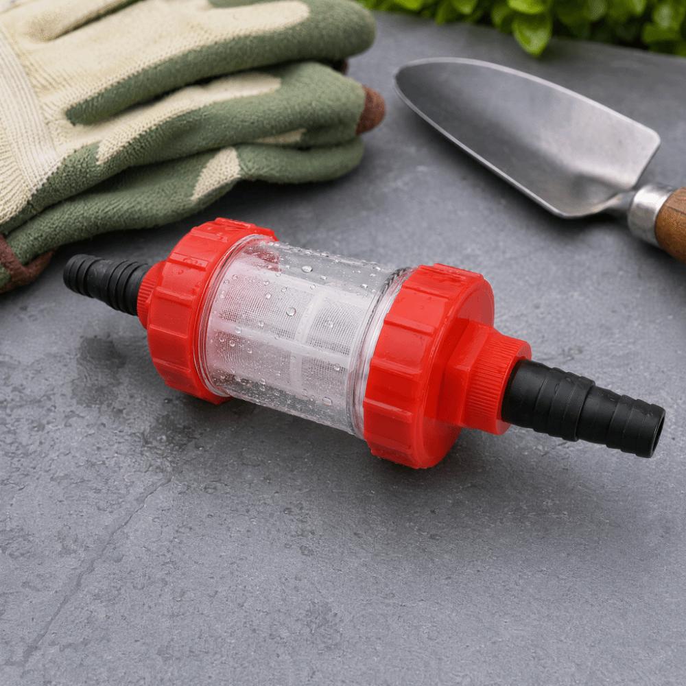 Clear Housing Garden Irrigation Filter Mesh Screen Inline Water Filter Sprinkler System