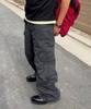 INTEMPOMOOD [Summer Fabric] Recon Fade Cargo Pants_Charcoal