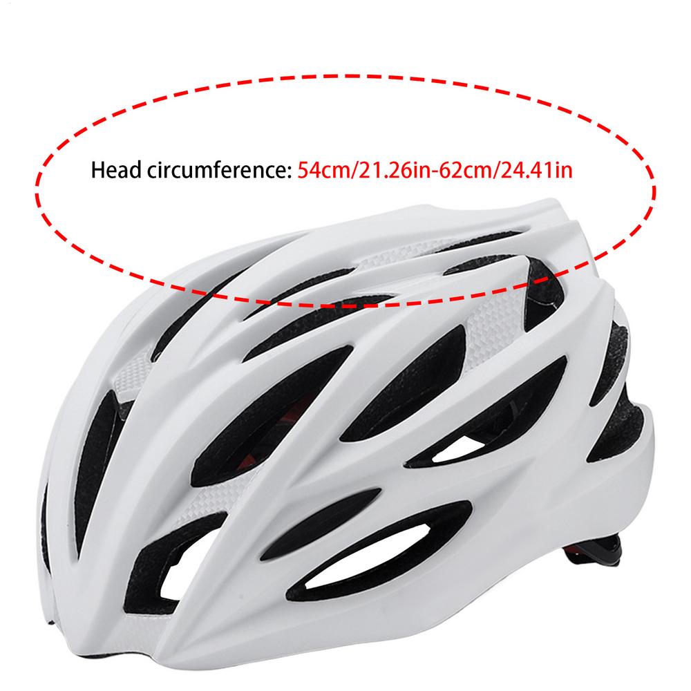 

Biking Hat Bike Safety Hat Breathable Comfortable Protective Cycling Accessories For Travel Outdoor Road Trip Commuting Hiking белый