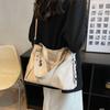 Geantă de mână minimalistă pentru femei cu capacitate mare, geantă de umăr la modă, geantă tote simplă și casual, potrivită pentru utilizarea zilnică și cumpărături