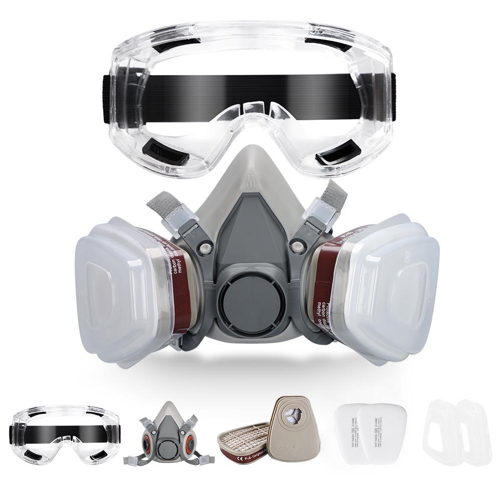 "6200 Protective Gas Mask for Spray Paint, Pesticides, Chemicals, and Formaldehyde"
