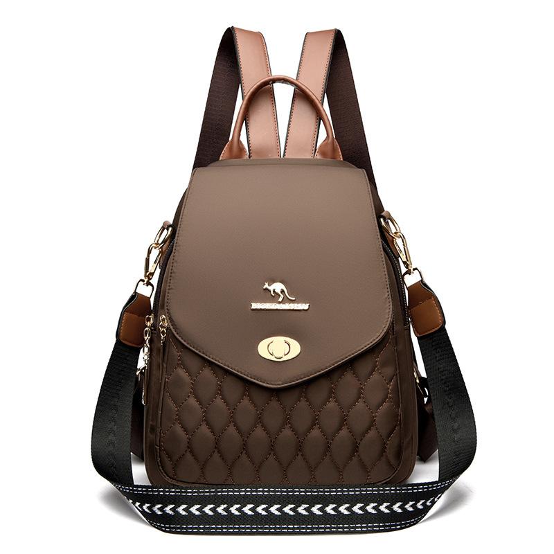 High-end Lady's Backpack, Fashionable Commuting Single-shoulder Backpack, Casual Travel Backpack, Student Schoolbag