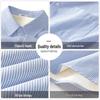 MINISO Men's Thermal Oxford Striped Shirt