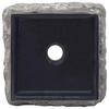 Black Wash Basin 30 X 30 X 13 Cm Marble