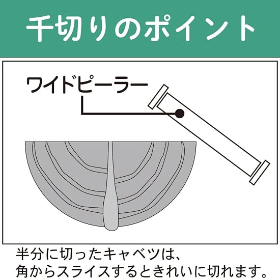 Yoshikawa Schäler, Breiter Gemüseschäler, Edelstahl, Neues Küchen-Basic SJ3358
