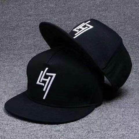 Hip Hop Hat Men's Flat Rim Hat Youth Couple Street Dance Baseball Cap Student Cap Women's Sun Protection Hat