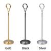 Stainless Steel  Number Holder Desktop  Party Supplies Paper Stand Note Clamp Photo Clip Card Holder