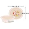 Skater Baby Tableware, Small Bowl, For Children, Around 5 Months and Up, Antibacterial, Plastic, 290ml, Disney Princess XP24AG-A