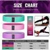 New Yoga Band Durable Pull Band Hip Circle Anti-slip Gym Fitness Resistance Band Exercises Elastic Band