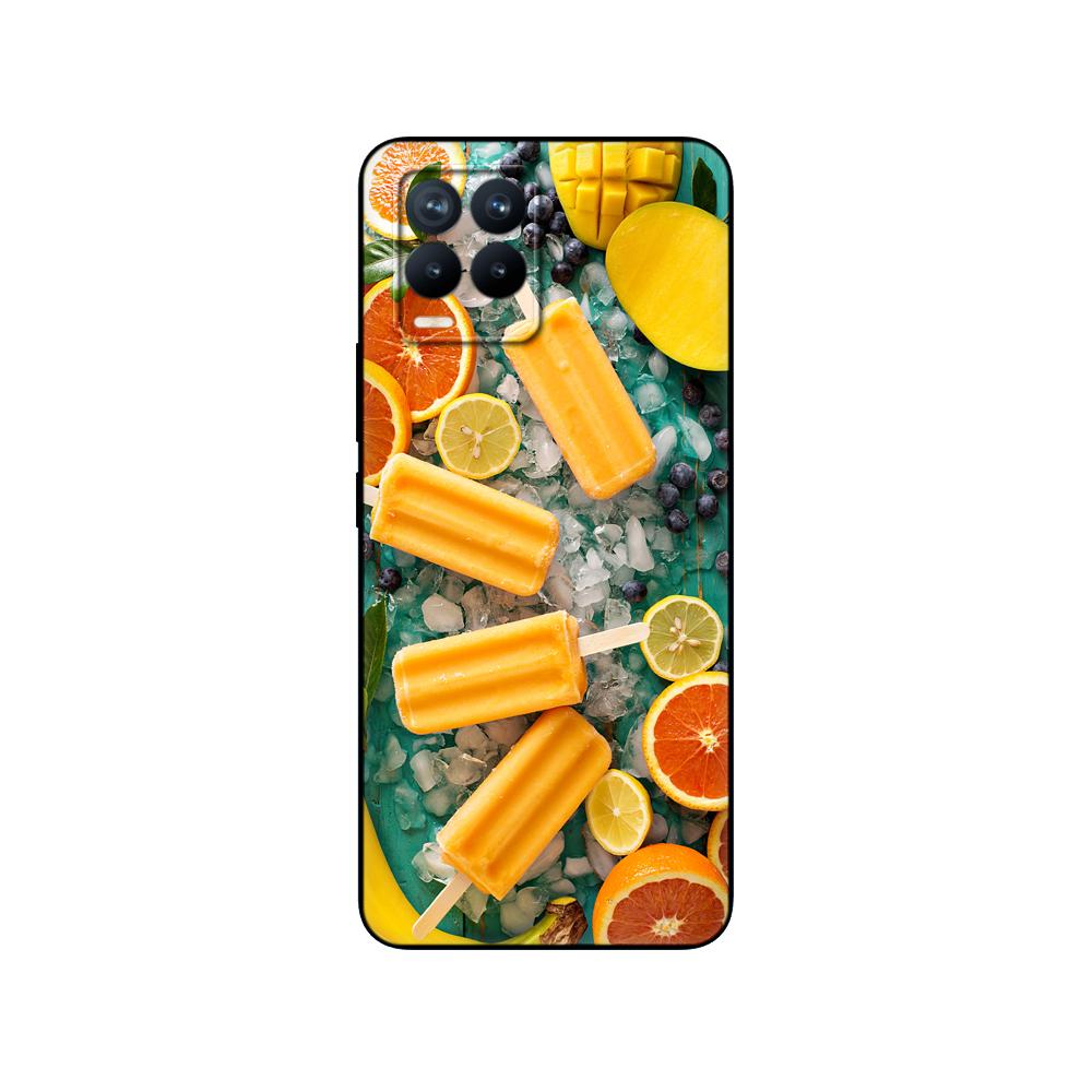 Pre puzdro Realme 8 6,4 palca Zadný kryt Pre puzdro na telefón Realme 8 Pro OPPO Realme8 4G RMX3085 Nárazník Mäkký silikónový 8pro čierne tpu puzdro
