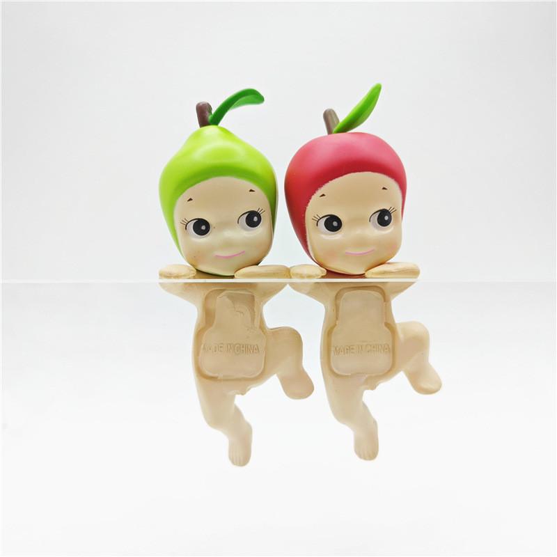 Cute Papa Angel Pvc Figurine Fruit Harvest Collection Blind Box Mobile Accessories