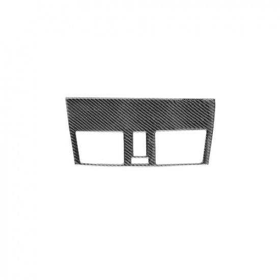 Luxury Car Carbon Fiber Center Air Conditioner Vent Sticker For Mazda 3 2010-13