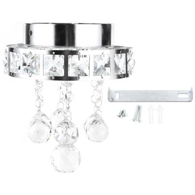 Luz de Teto de Cristal G4 Lâmpada de Interior para Sala de Estar Sala de Jantar Decoração de Casa 12V