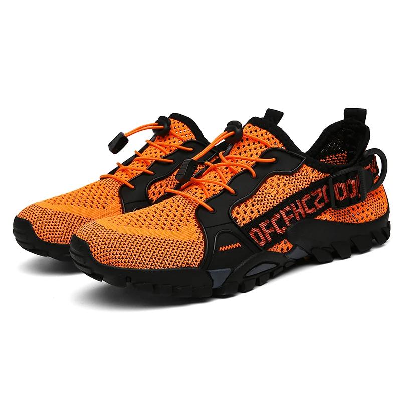 2025 Men Aqua Shoes Outdoor Breathable Beach Shoes Lightweight Speed Interference Water Shoes Women Sports Water Camping Sandals