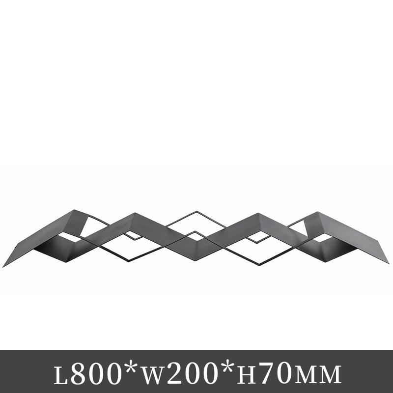 

Modern Luxury Abstract Art Wave Tray: High-End Decorative and Storage Display чёрный