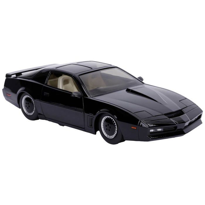 Knight Rider kovový 1:24 JADA - K.I.T.T. - Noir - Kolekce se světly