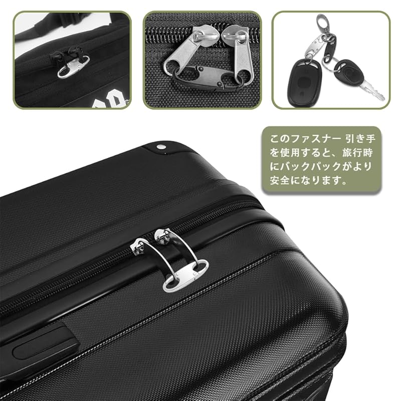 YFFSFDC Zipper Clip Anti-theft Fastener Pull Handle Zipper Lock Double Opening Backpack Zipper Lock Zipper Repair Zipper Pull Replacement Removable