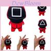 Adorabile Peluche di Squid Game con Design di Moda Unico per Bambini e Adulti