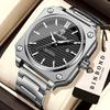 BINBOND Orginal Luxury Quartz Wristwatches For Men Luminous Waterproof Auto Date Men's Watch Casual Reloj Gift For Him