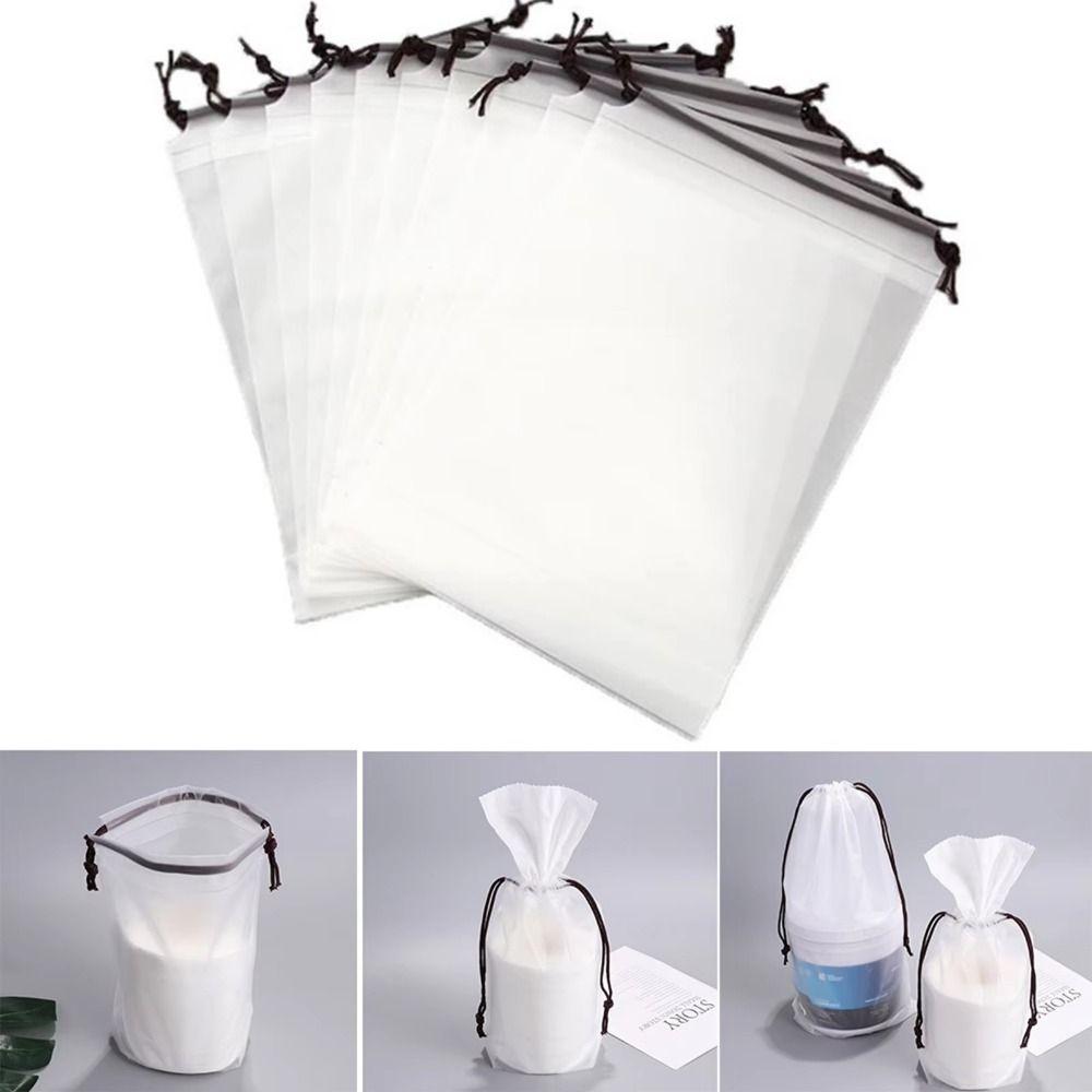 10Pcs Transparent Dustproof Storage Bag EVA Waterproof Organizer Pouch  Underwear Storage