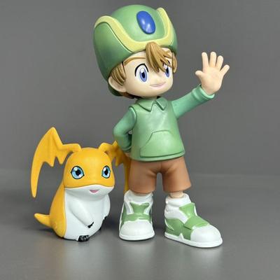 5-11cm Anime Digimon Adventure Takaishi Takeru Figure Patamon Action Figures Pvc Collection Model Toys Gifts