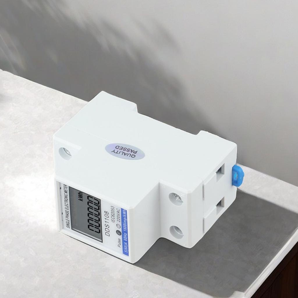 60A Energy Meter AC Digital Display Easy To Install
