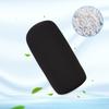 Micro Mini Microbead Cushion Roll Pillow Travel Home Seat Sleeping Neck Support Black