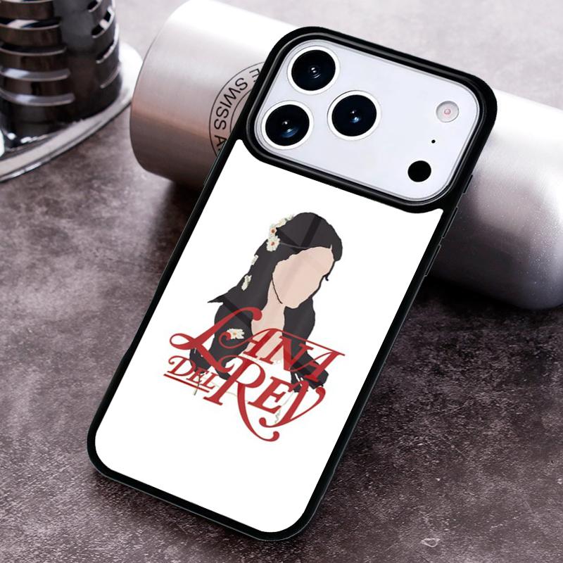 

L-ana Del Rey Singer Phone Case for iPhone 17 16 15 Pro Max Air 14 13 12 11 Plus Shockproof Capa Cover iPhone17 Pro Max