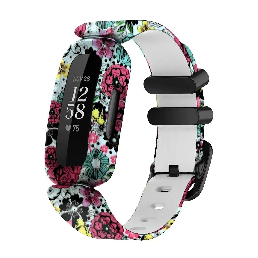 Nuovo cinturino in silicone per polso per Fitbit Ace 3/inspire 2 Smart Watch Band Braccialetto di ricambio Braccialetti per polso per bambini